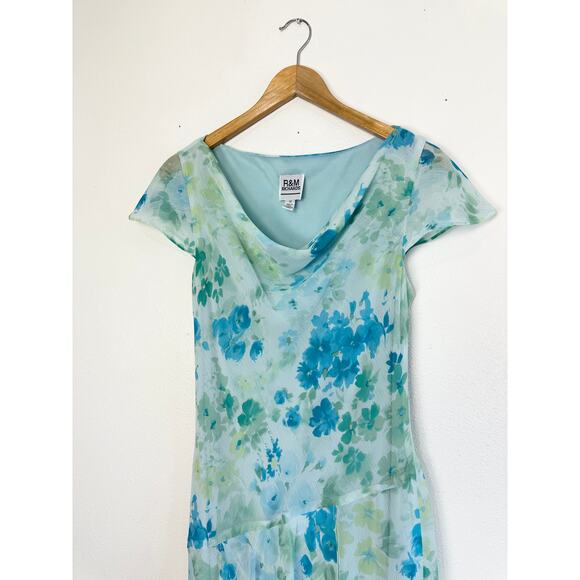 Y2K Asymmetrical Fairycore Midi Dress size 10 - Picture 9 of 15